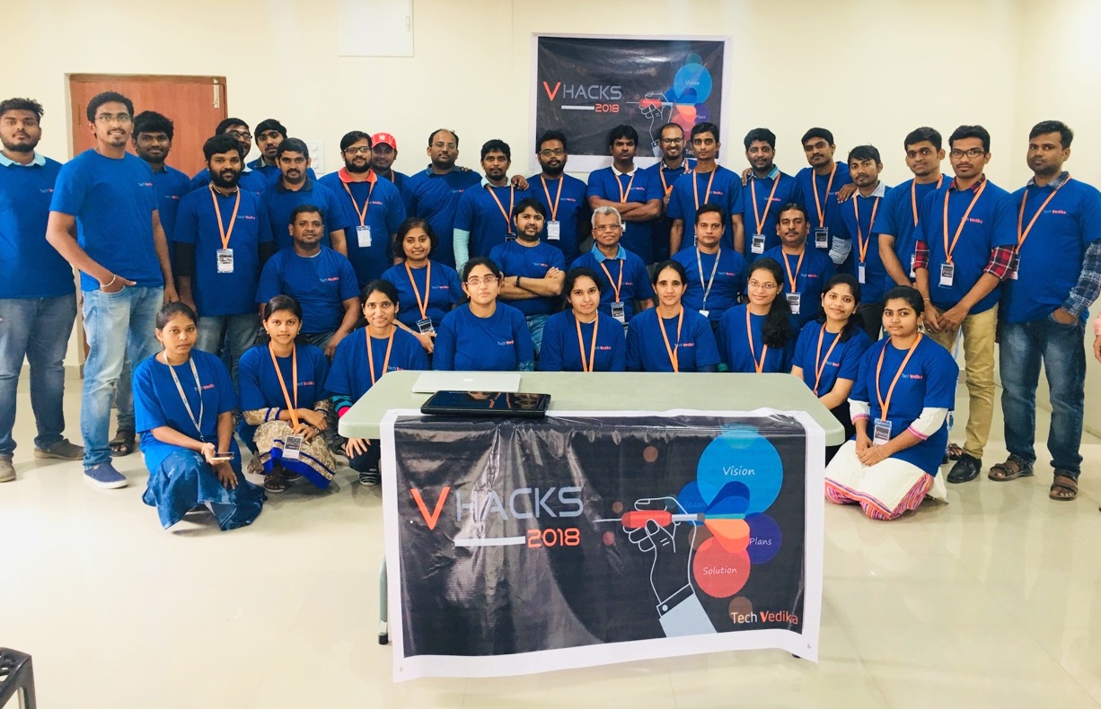 VHacks 2018: Hackathon at Tech Vedika