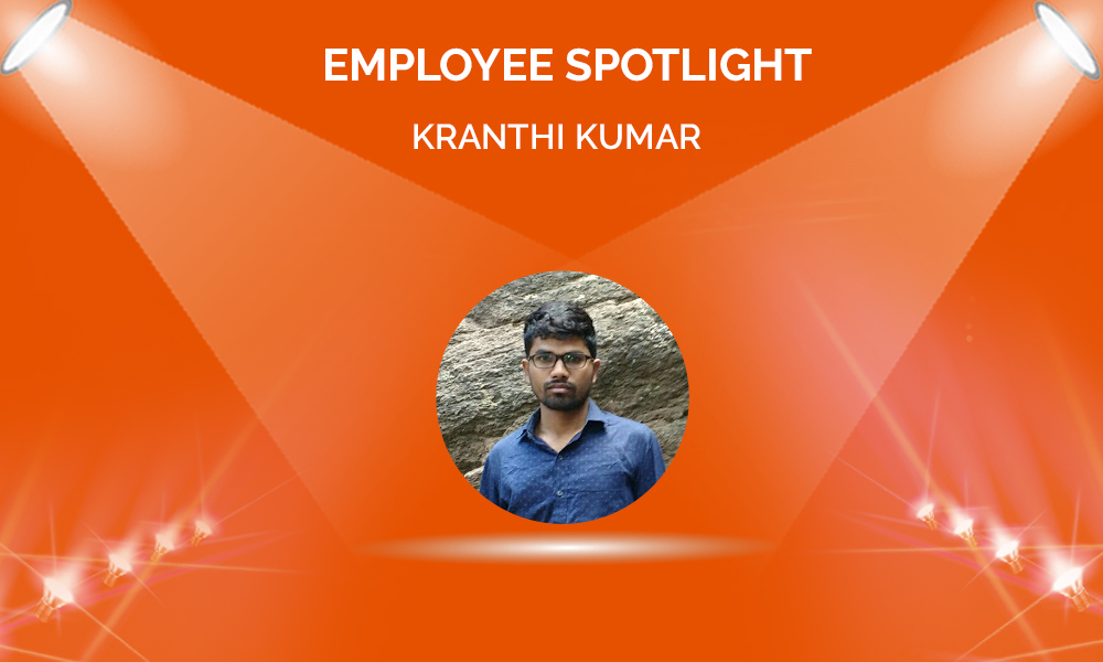 Employee Spotlight: Kranthi Kumar Sagarla